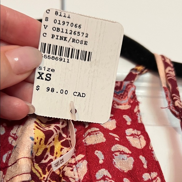 Free People Multicolor Bohemian Tank Top - Picture 2 of 3